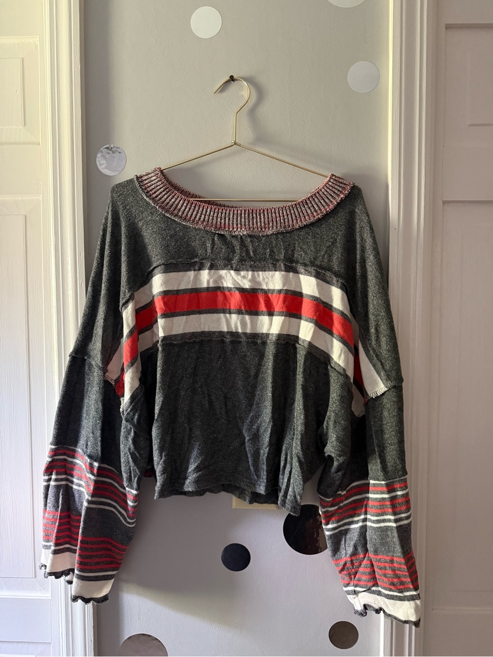 Free People Marled Knit Sweater